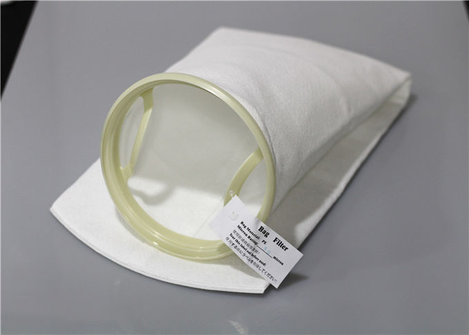 25 Micron Large Flow Mesh Filter Bags 1.8mm High Pressure Resistant For Pre Filtering Solvents
